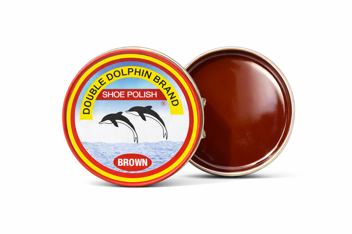 Double Dolphin Brand Shoe Polish