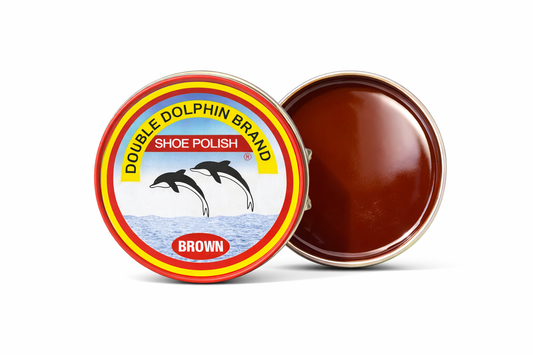 Double Dolphin Brand Shoe Polish