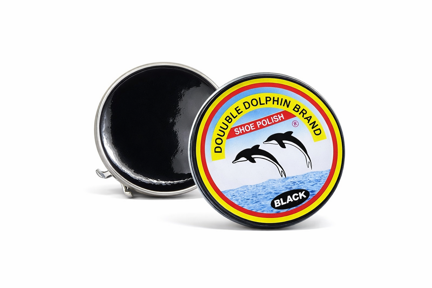 Double Dolphin Brand Shoe Polish